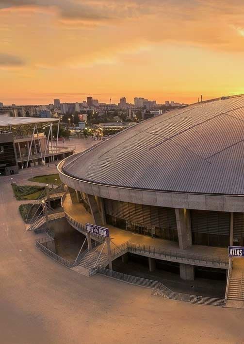 Widok z miejsca — Atlas Arena, Łódź