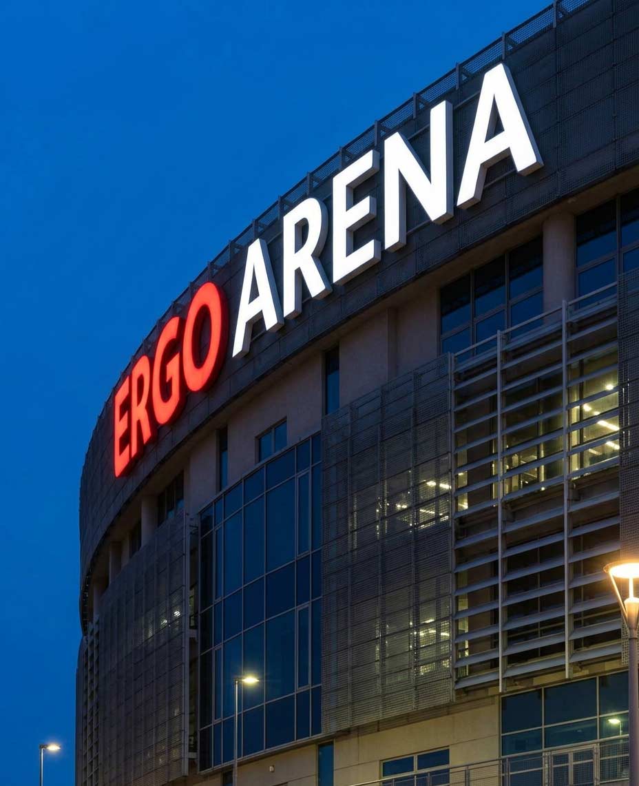 Widok z miejsca — Ergo Arena, Gdańsk