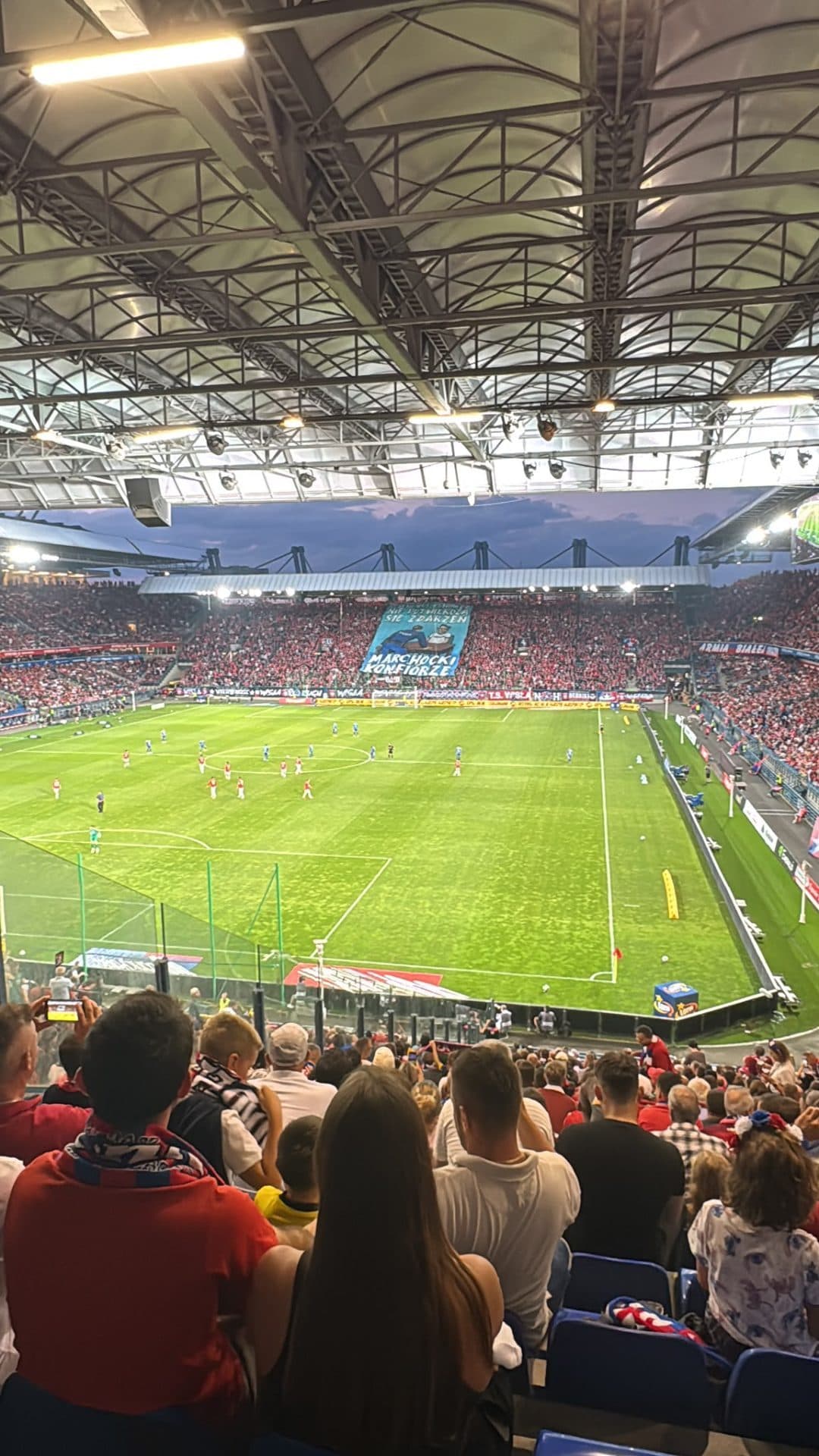 Widok z miejsca — Synerise Arena, Kraków